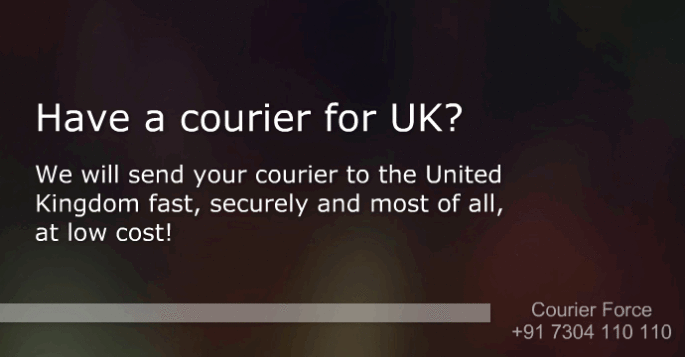 Courier to UK. Great Rates At Unbeatable Prices, Huge Savings