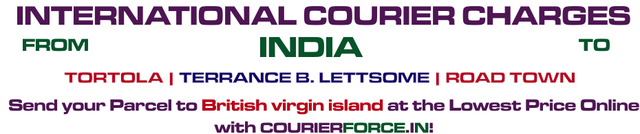 INTERNATIONAL COURIER SERVICE TO BRITISH VIRGIN ISLAND