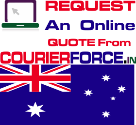 courier to australia from india