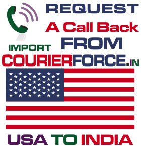 courier charges from usa to india
